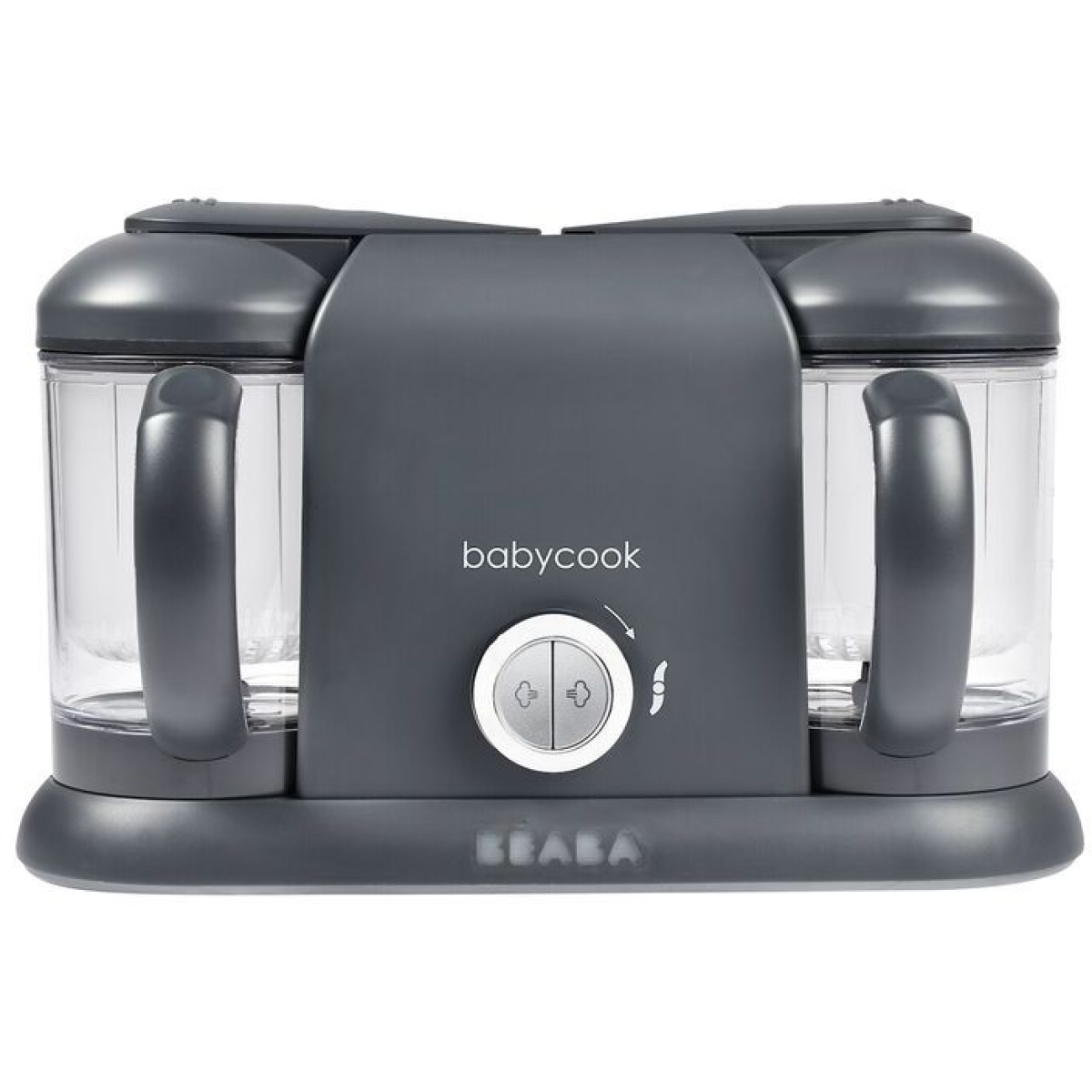 Beaba 芘亞芭 Babycook® Duo 蒸煮攪拌輔食機 (BS Plug) (深灰色)